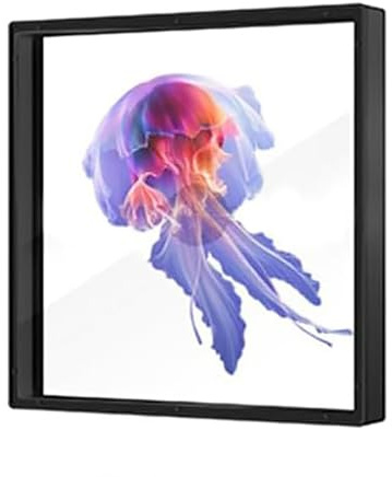 Proiettore di Fan a LED a LED di Ologramma 3D, proiettore di Video di Animazione Display da 45 cm, con 244 Perle a LED LED ad Alta Gloss, Controllo Wireless Intelligente, per Bar del Business Store