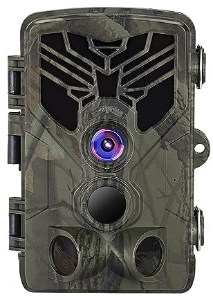 fotocamera da giardino, Telecamera for la fauna selvatica da caccia Telecamere for Visione notturna a infrarossi Trappole for foto selvatiche di sorveglianza e tracciamento