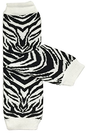 allydrew Funky Prints & Patterns Baby Leg Warmer & Toddler Leg Warmer for Boys & Girls, Zebra Stripes