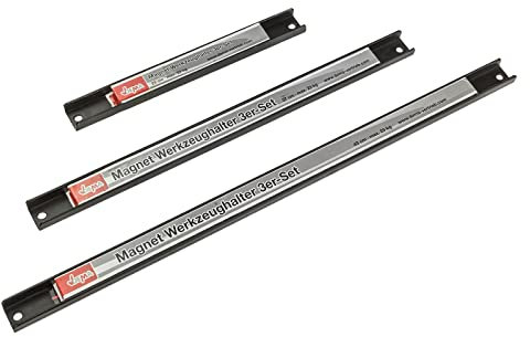 Werkstatt Magnet Werkzeughalter Magnethalter Magnetleiste 3er Set für 23 kg
