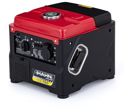 Générateur à essence 800 W/230 V – Générateur électrique inverter silencieux pour camping, groupe électrogène de secours pour la maison et l'extérieur, 95 dB/A