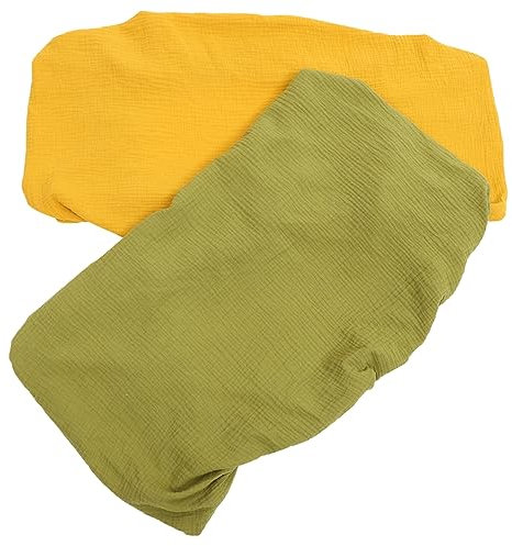 Toyvian 2stücke Wickelauflagenbezüge Waschbar Abnehmbare Wickelauflagenhüllen Für Komfortables Wickelerlebnis Für Neugeborene