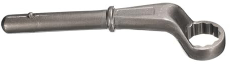 sourcing map Llave de mango tubular de extremo de caja compensada CR-V de 1-5/16 pulgadas, llave Torx de extremo único de 12 puntos, llaves tubulares de cuello alto para apretar, quitar tornillos y