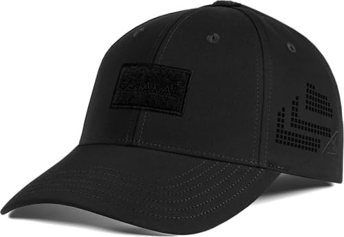ACE Schakal Basecap - Taktisk basebollkeps för män - sportig, lätt, robust och andas - Svart II - M-L