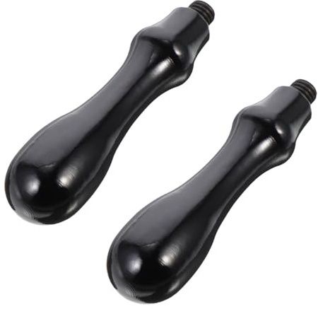 iplusmile 2 piezas Mango de Madera para Sello de Lacre Repuesto Ergónomico para Sellos de Boda y Scrapbooking Diseño Clásico y Retro Fácil de Usar