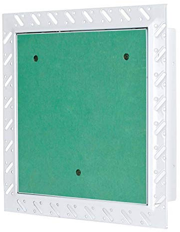 MW multi werkzeug Revisionsklappe 200 x 200 mm mit Gipskarton-Einlage imprägniert für Massivwand mit Einputzrahmen 20 x 20 cm
