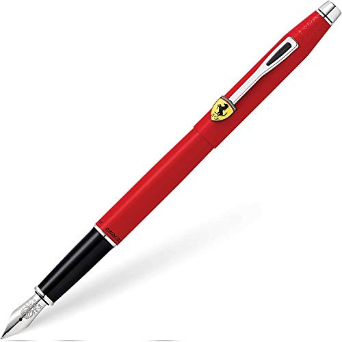 Cross Classic Century Collection für Ferrari-Füllfederhalter, feine Feder, matt, Rot