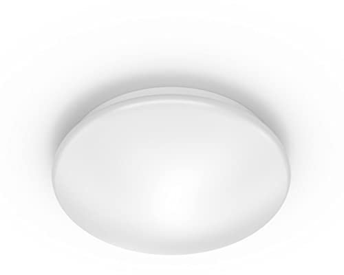 Philips LED Moire Ceiling Light 2700K 17W [Warm White - White]. for Indoor Lighting, Livingroom and Bedroom.