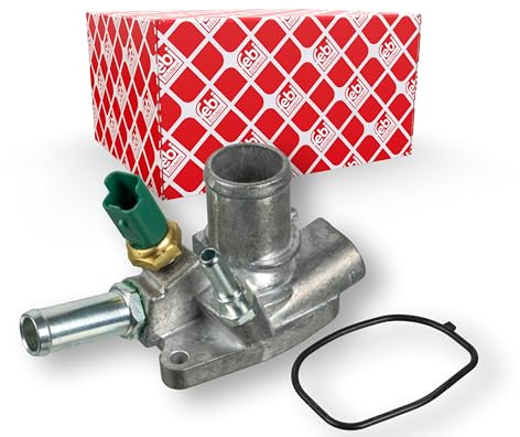 FEBI BILSTEIN Termostato, Refrigerante 174395 | Compatibile con: ALFA ROMEO MITO, FIAT BRAVO II, DOBLO Bus, DOBLO Cargo, DOBLO Pritsche/Fahrgestell, GRANDE PUNTO, LINEA