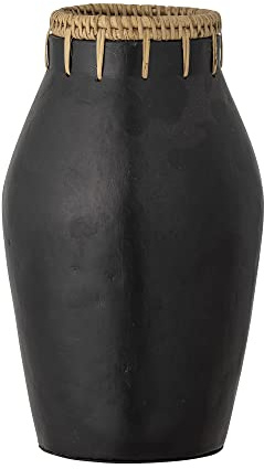 Bloomingville Deko Vase Dixon, Schwarz