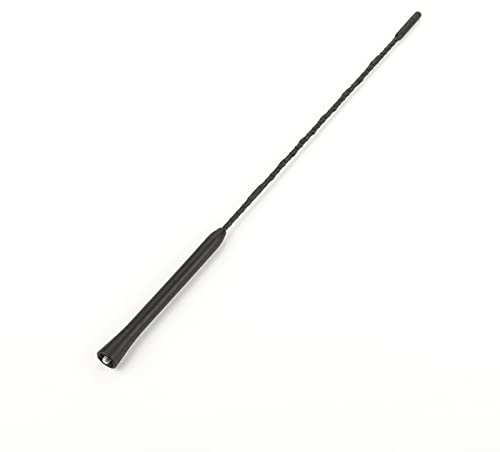 LST Stabantenne Autoradio Dachantenne Antennenstab 40cm AM FM Schwarz M5