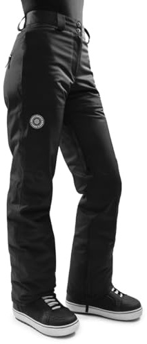 SIROKO - Pantalons de Snowboard pour Femme P1-W Vader - L - Noir