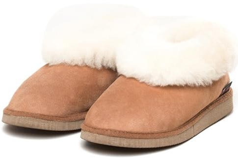 kitz-pichler Lammfell-Hausschuh Gisi für Damen & Herren | Eine Nummer größer bestellen