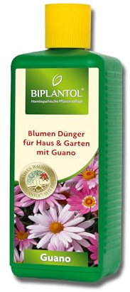 BIPLANTOL® Guano 250ml Konzentrat, Premium Guano Dünger flüssig, hochwirksamer Universaldünger mit spezieller Formel, geeignet als Grünpflanzendünger, Blumendünger, Dünger für Zimmerpflanzen