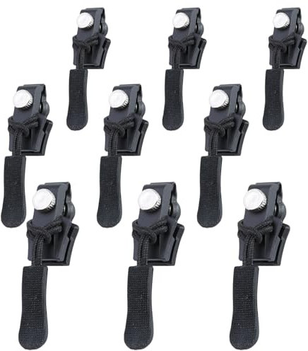 9 Stück Fix-Reißverschlusszieher,Reißverschlussschieber Ersatz, Universal-Reißverschluss, Reißverschluss-Reparatur-Set, Reißverschluss Zipper Reparatur Für Jacke, Gepäck, Rucksäcke, Reisen
