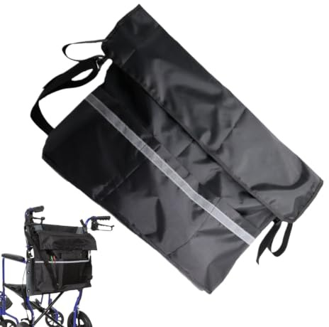 Rullstolsväska Vattentät Portabel Kapacitet | Transportstolsreseveska för Rollator Gåstol Äldre Vuxna Med Funktionsnedsättning Dagliga Utflykter