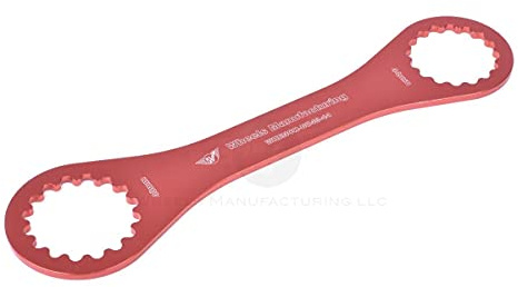 Wheels Manufacturing Bottom Bracket Wrench 48-44mm, red, One Size, 610434