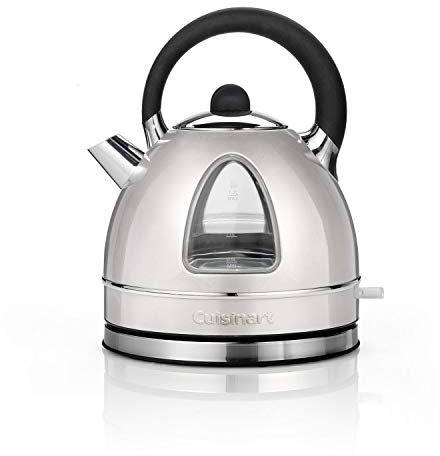 Cuisinart Traditional style Electric kettle Fast boil, cordless, quiet, easy pour Easy clean, removable limescale filter 1.7L capacity 3kW Matching toaster available Frosted Pearl
