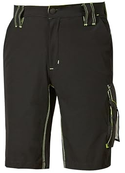 U-Power Mercury, Pantaloncini Cargo Estivi da Uomo, mezzi Pantaloni Slim_Fit, Ampie Tasche Multiple, Tessuto Elasticizzato Comodi
