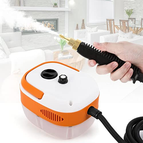 Miuxe Limpiador a Vapor De Alta Presión Profesional De 2800W, Máquina Portátil De Limpieza a Vapor De Alta Temperatura para La Cocina, El Baño, Lechada, Azulejos Y Muebles, con Kit De Herramienta