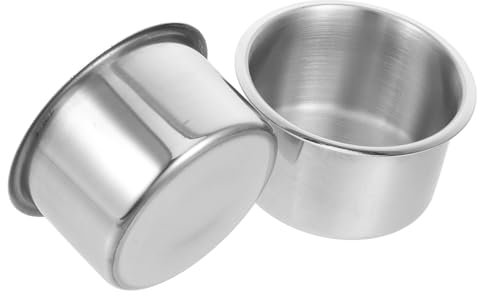 TIDTALEO 2pezzi Portabicchieri Acciaio Inox Portabevande Per Camper e Barche Facile Installazione e Compatibile Con Vari Tipi Di Tazze e Bottiglie