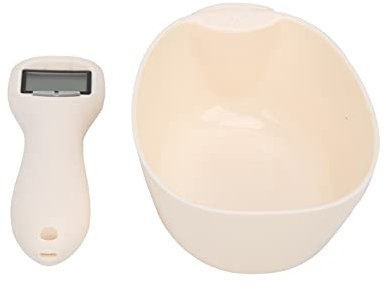 Gonetre NSS11 Weighing Spoon Scale Electronic Baking Scale High Accuracy 800g 1g Measurement for Kitchen Pet Food Home Supplies ABS Material