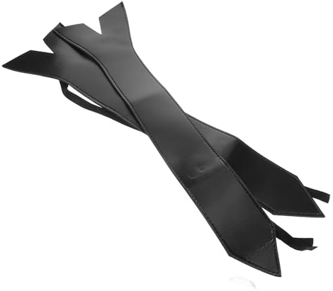 DOITOOL 2 Piezas Bolsa para Espadas Largas de PU Grueso Correa de Hombro Ajustable, Estuche de Transporte Ligero para Cosplay y Artes Marciales, Funda Protectora para Espadas