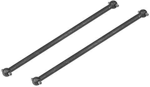 Arbres d'entraînement RC, Résistants en Métal 101mm pour Modèles 1/10, Pièces Détachées Haute Durabilité pour Réparation Courses et Loisirs Outdoor(Noir)