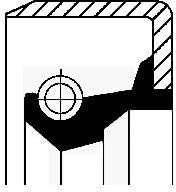 CORTECO 19032788B Retén eje accionamiento (bomba aceite)