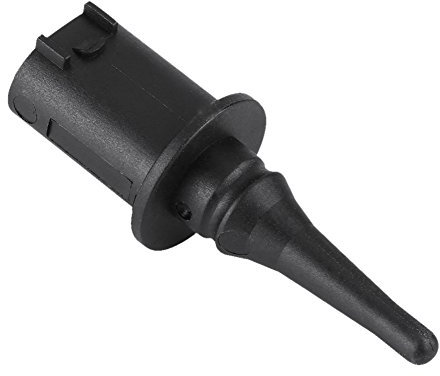 Temperatur Sensor, Akozon Professioneller Auto Kunststoff Außenluft Umgebungstemperatursensor für C/CLS/G/E 0005428418/0075421318 (Schwarz)