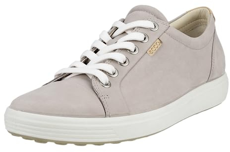 ECCO Damen Womens Soft 7 Sneaker Shoe, Grey Rose, 38 EU