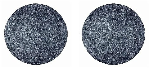 Bosch DIY Polierfilz (für Exzenterschleifer verschiedene Materialien, Ø 150 mm, mit Klettsystem) (Packung mit 2)