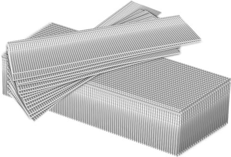 18G / 25mm Verzinkte Brad Nails 5000 Stück für DIY Handwerk Mauerwerk Holzarbeiten Dekor