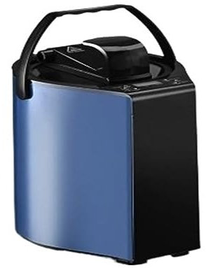 Generador de vapor para sauna en casa, Pote del del poder del nerador de la sauna, terapia casera del BALNEARIO del nuevo estilo 3L 1000W for calentar para ducha en sala de vapor en casa(Blauw)