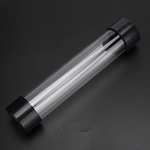 Transparent Cylindrical Computer Water Cooling Water Tank 240MM Practicality Superior Cooling Efficiency PC Accessory