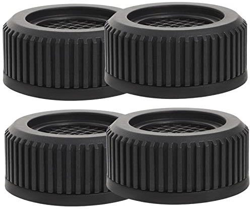 SHINEOFI 4piezas Alfombrillas Antivibración para Lavadora Antideslizantes Soporte De Pies Estabilizador para Lavadora para Uso Cocina o Baño