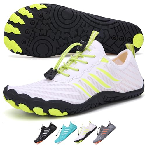 Water Shoes Men,Hike Barefoot Shoes Womens,Pro Barefoot Shoe with Wide Toe Box,Waterproof Trail Running Healthy & Non-Slip Athletic Barefoot Footwear Swim Shoe Women