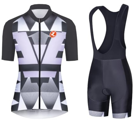 UGLY FROG 2025 Damen Radtrikot Sportartspezifische Bekleidung Radfahren Trikots & Shirts Kurzarm Set Trägerhose Anzüge Sommer Rennrad Bekleidung