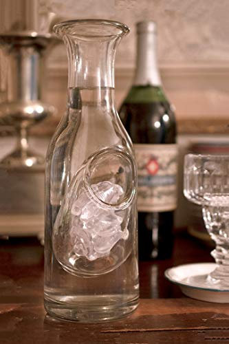 Bonnecaze Absinthe & Home Carafe à eau avec réservoir de glace