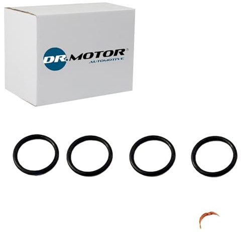 DR.MOTOR AUTOMOTIVE DRM055S Dichtungssatz Einspritzdüse Kompatibel mit AUDI A4 Avant 8E5, B6 057130219A WHT001689 | Kompatibel mit: AUDI A4 B5, A4 B5 Avant, A4 B6, A4 B6 Avant, A4 B6 Cabriolet, A6 C5, A6 C5 Avant, A8 D2, ALLROAD C5