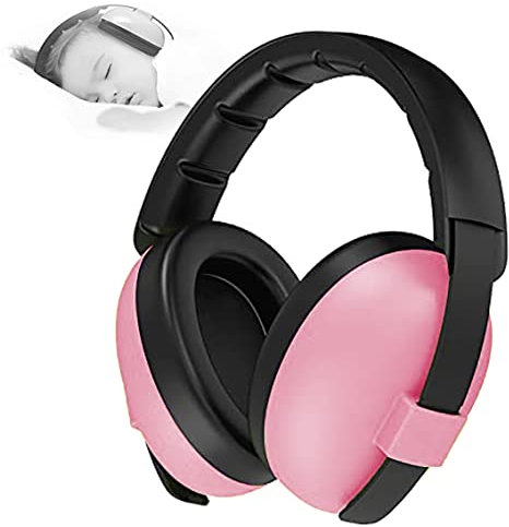 YANKUIRUI Ear Defenders - Casco antirumore per bambini da 0 a 3 anni, in aereo, fuochi d'artificio, concerto, cinema, Taglia unica