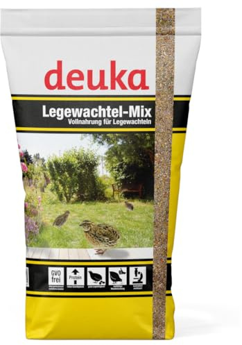 deuka Miscela di cereali, 10 kg, per quaglie vuote, senza OGM