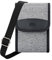 KIWIFOTOS Compact Camera Sling Bag, Travel Pouch Case, Camera Shoulder Bag SLR/Mirrorless Digital Camera and Lenses for Canon, Nikon, Sony, Fujifilm, Ricoh with Shoulder Strap (Gray)