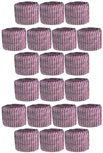 Topfreiniger Aus Stahlwolle Mit Seife gefüllte Topfreiniger Pads Seifenschwämmen - 20stk Seifenpads aus Stahlwolle, Vielseitiges Reinigungspad für Herd, Ofen und Küchenspüle, Entfernt Fett und Flecken