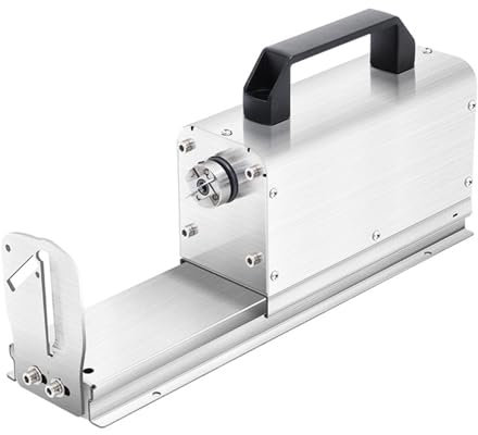 KHZKHC Affettatrice Elettrica per Patate Tornado, Tagliapatate a Spirale, Affettatrice Patate Attorcigliate Taglierina Spirale, Rotazione Automatica, Albero Spinta Fisso Quattro Inserti