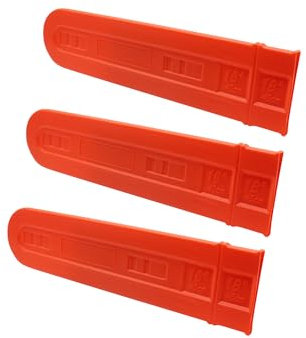 SECURA 3 Stk Schwertschutz Kettenschutz 45 cm Arbeitslänger kompatibel mit Motorsäge von STIHL uvw. Marken