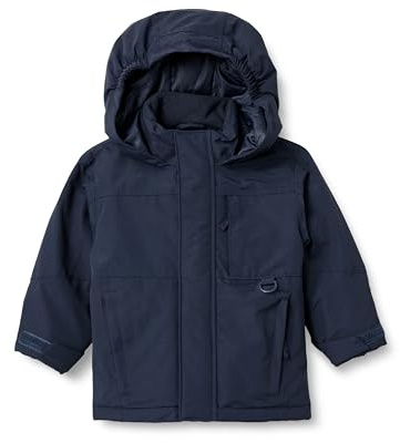 Amazon Essentials Veste de Ski Déperlante Garçon, Bleu Marine, 11-12 Ans