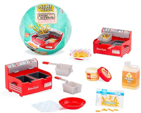 MGA's Miniverse Make It Mini from Scratch Appliances Series 3 | Mini Electrodomésticos Funcionales, Manualidades de Resina DIY, Juegos de Cocina, No Comestible - Para Niños 8+ Años