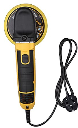 ZHJOPP Polisseuse de Voiture, polisseuse à Double Action à Vitesse Variable de 6 Pouces, polisseuse Manuelle, cireuse électrique pour Le Detailing de Voiture