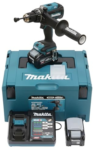 Trapano avvitatore con percussione 180Nm 40V XGT BL Makita HP003GU201
